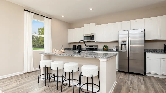 Image of New homes in Riverside Ridge