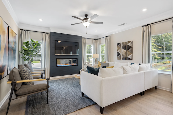 Image of New Homes in Temple, Georgia built by Smith Douglas Homes in the New Home Community of Evergreen at Lakeside!