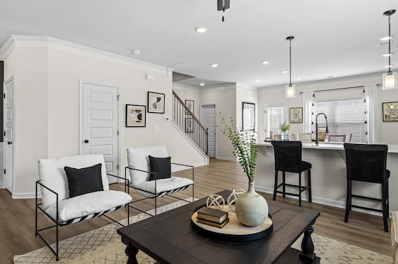 Image of  New Townhomes in Austell, Georgia built by Smith Douglas Homes in the New Home Community of Sanders Park!