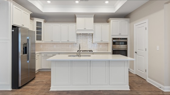 Image of  New Homes in Holly Springs built by Epcon Communities in the New Home Community of Courtyards at Redbud Lane!