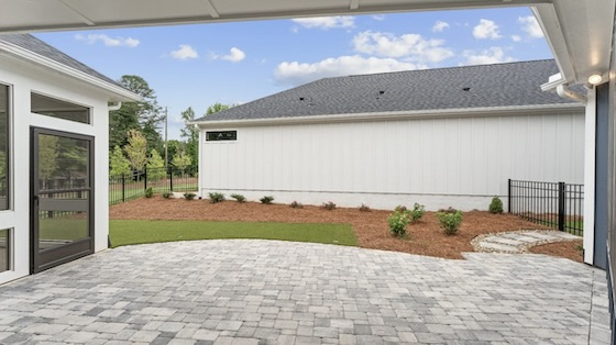 Image of  New Homes in Holly Springs built by Epcon Communities in the New Home Community of Courtyards at Redbud Lane!