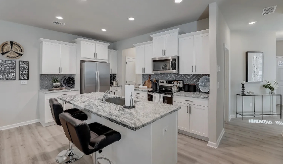 Image of New Homes in Decatur, Georgia built by Venture Communities in the New Home Community of Longview Run