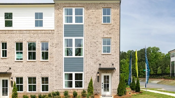 Image of  New Homes in Powder Springs, Georgia built by Stanley Martin Homes in the New Home Community of Croftside Townhomes!