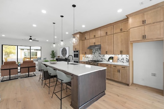 Image of New Homes in Alpharetta, Georgia built by Toll Brothers in the New Home Community of Toll Brothers at Lakeview