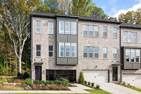 Image of New Homes in Smyrna, Georgia built by Toll Brothers in the New Home Community of Rowan Walk!