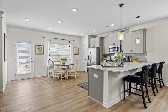 Image of  New Homes in Villa Rica, Georgia built by Smith Douglas Homes in the New Townhome Community of Jameson Towns!