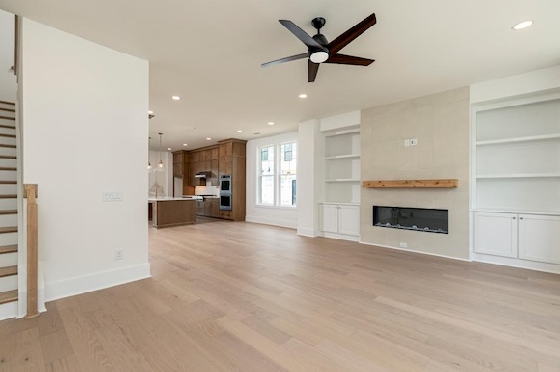 Image of New Homes in Brookhaven, Georgia built by Toll Brothers in the New Home Community of Toll Brothers at Overlook at Lenox Park!