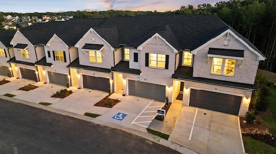 Image of New Homes in Canton, Georgia built by David Weekley Homes in the New Home Community of Grandview Terrace!