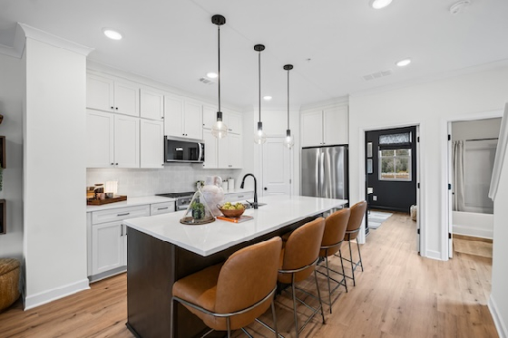 Image of New Homes in Canton, Georgia built by JW Collection in the New Home Community of The Village at River Green!