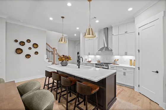 Image of New Homes in Kennesaw, Georgia built by JW Collection in the New Home Communitiy of Devin's Shire!