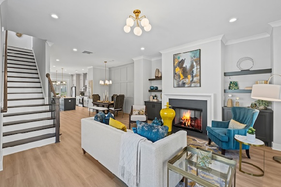 Image of New Homes in Kennesaw, Georgia built by JW Collection in the New Home Communitiy of Devin's Shire!
